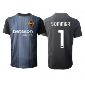 Inter Milan Yann Sommer #1 Goalkeeper Replica Home Stadium Shirt 2025-26 Short Sleeve